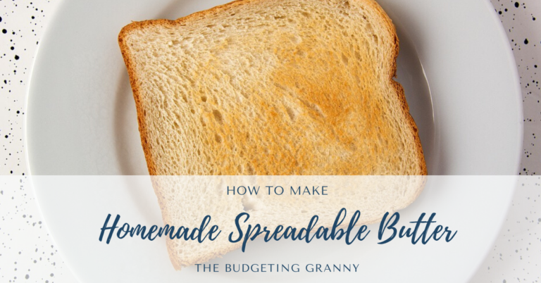 Homemade Spreadable Butter